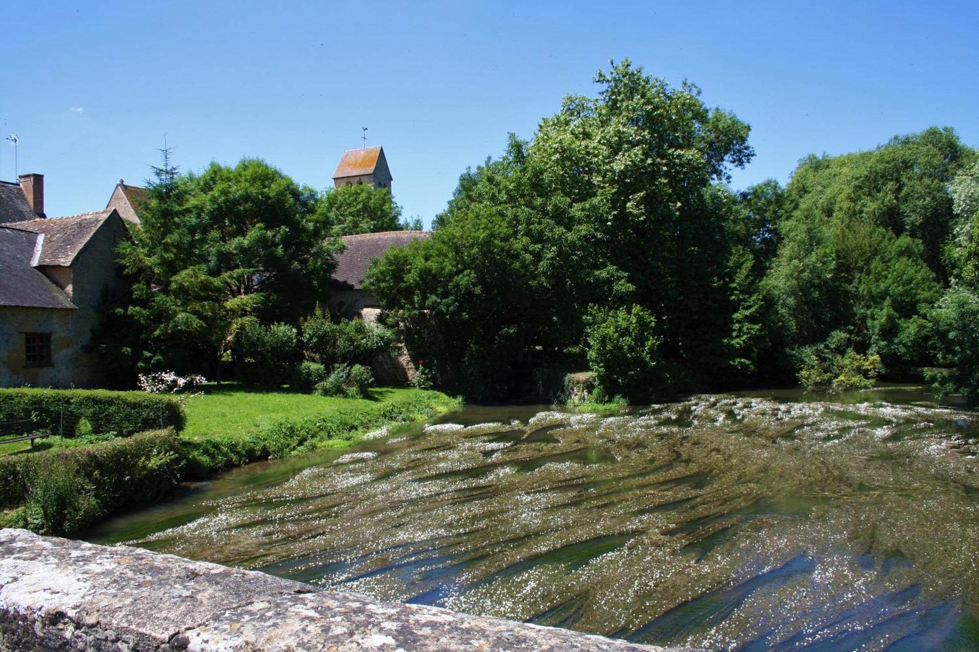 Manoir De La Basse-Cour Bed & Breakfast Asnieres-sur-Vegre Eksteriør bilde